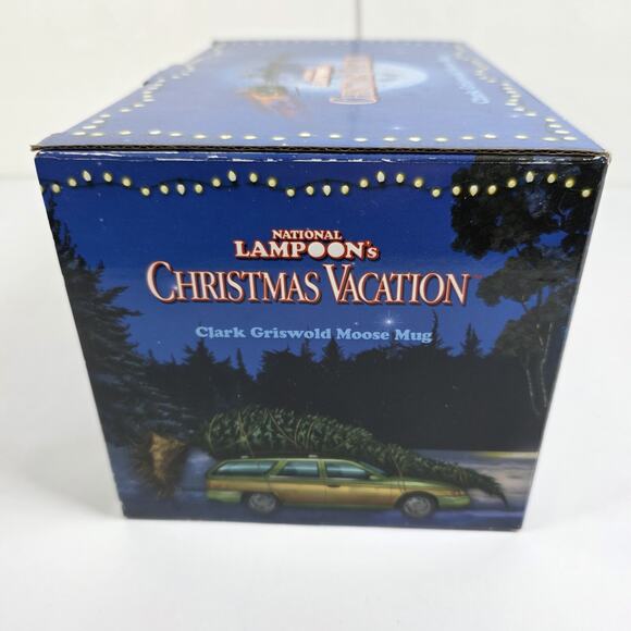 National Lampoon's Christmas Vacation Clark Griswold's Eggnog Glass Moose Mug - Picture 6 of 11